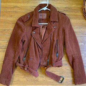 Corduroy motto jacket